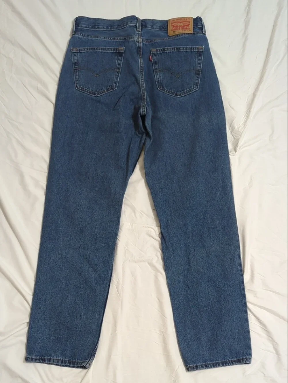 Levi’s Men’s 550 Relaxed Fit Jeans, Color Medium Stonewash Size 34x34